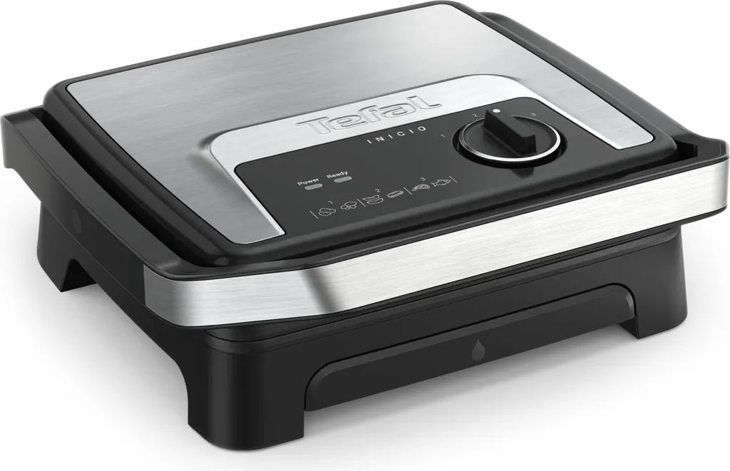 Tefal Inicio Adjust GC272D10 - Bistecchiera Elettrica 2000W Inox