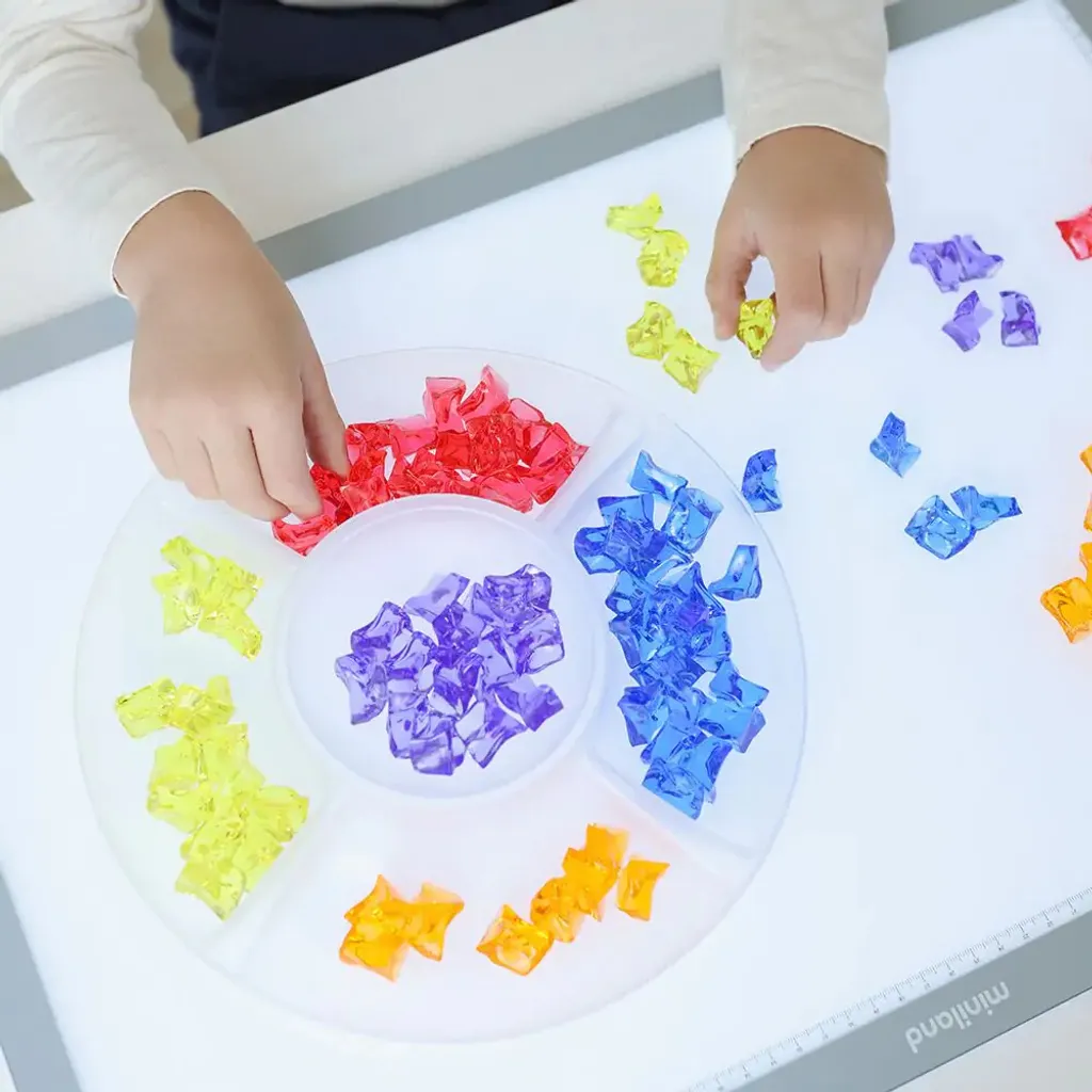 Apprendre à Compter avec Miniland Lightpad Table Lumineuse Enfant