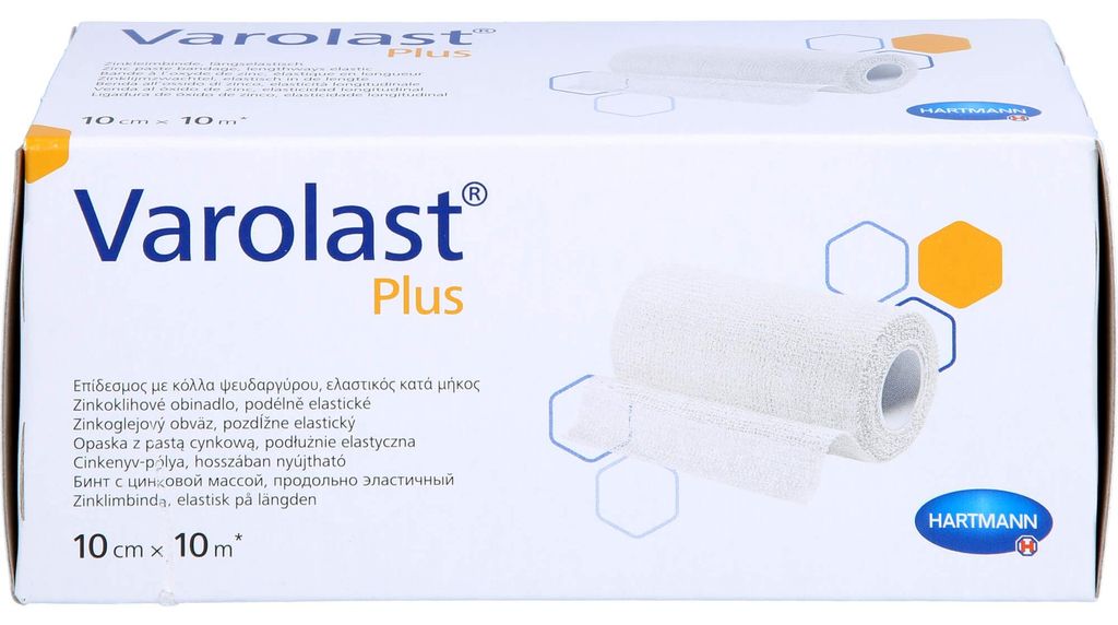 Varolast plus 10cmx10m Zinkleimbinde, 1 St BIN Produktbild 