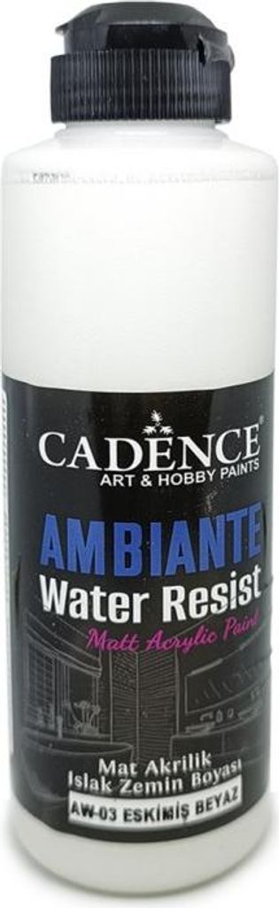 Cadence Acrylfarbe wasserfest 250 ml Ancient White + Catalyst