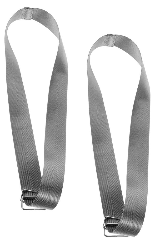 Hydraulische Betthebegurte aus Polyester und Edelstahl, 2 Stück, Hebegurte für Stauraumbetten und Matratzen, ergonomische Hebehilfe für mühelos...