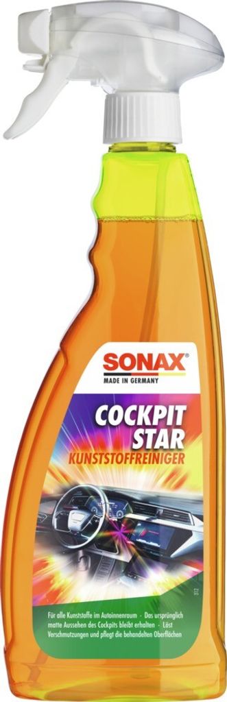 SONAX Cockpitreiniger 02494000 27,7cm Flasche Spraydose Produktbild 