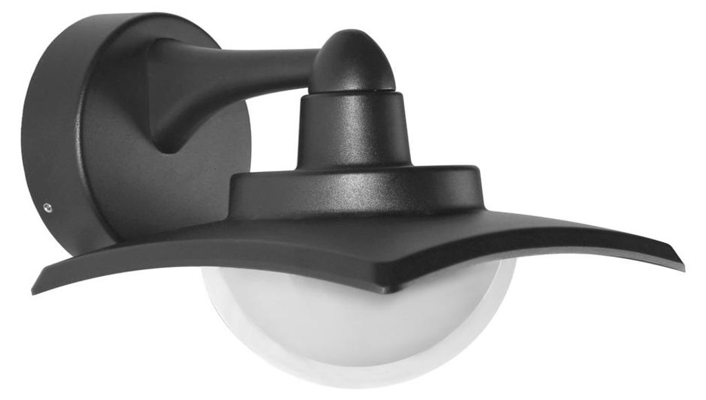Italux OWL-6950-3K Isola Außenwandleuchte LED 9W/643lm 3000K IP54 schwarz