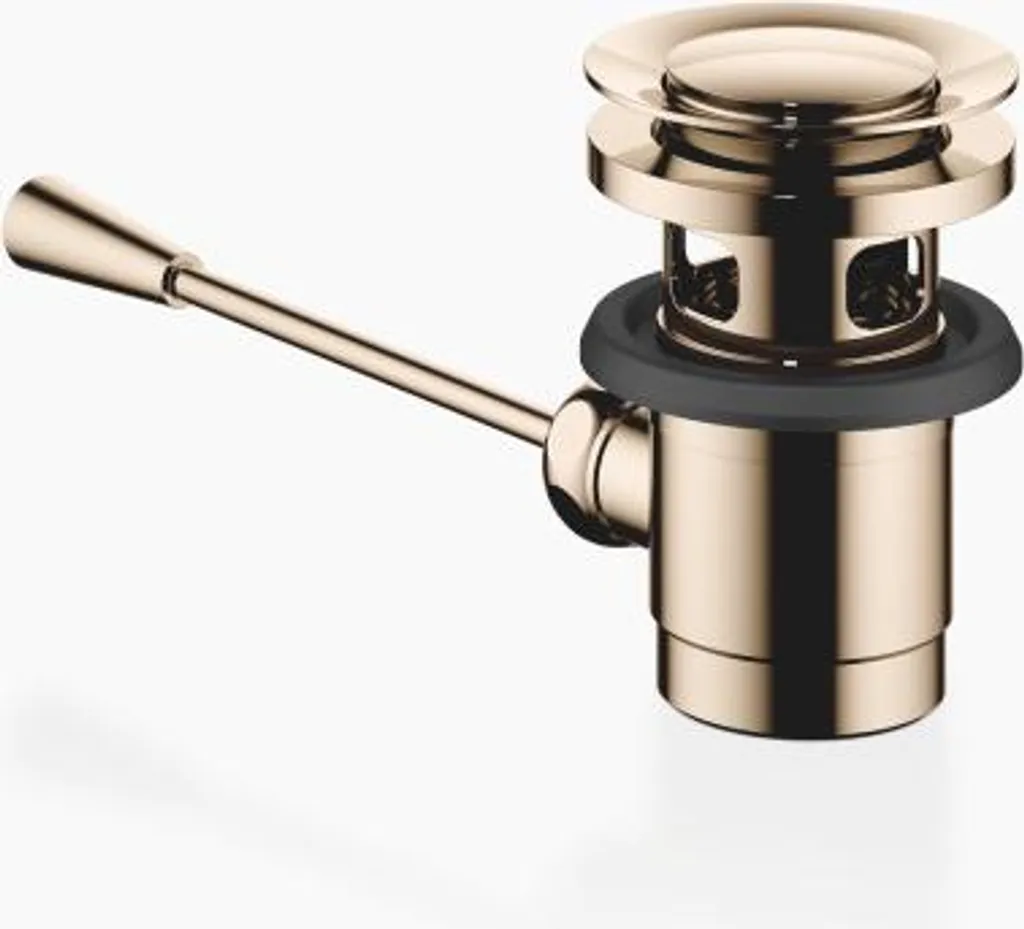 Scarico Dornbracht 10300970-26 1 1/4" con Leva 185mm Oro Chiaro