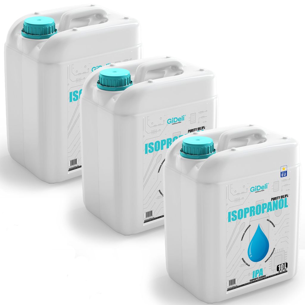 Isopropanol 30L, 99,9% IPA, reinigingsalcohol, ontvetter Productafbeelding 