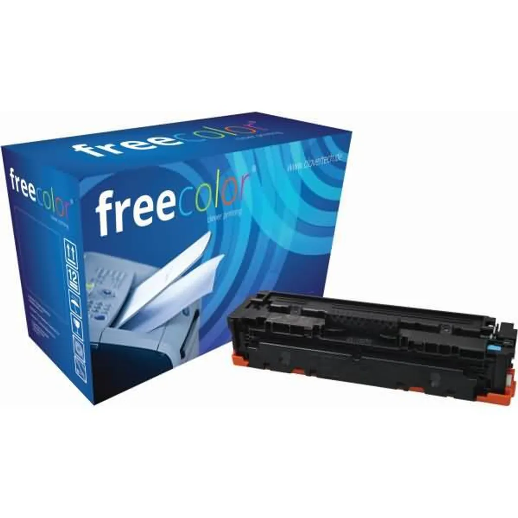 Toner cyan pour HP CF411A 410A idéal pour impression rapports et graphiques