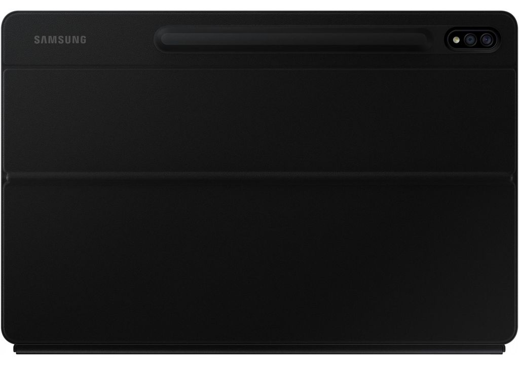 Samsung BookCover Tablettasche mit QWERTZ Tastatur Keyboard Immagine del prodotto 