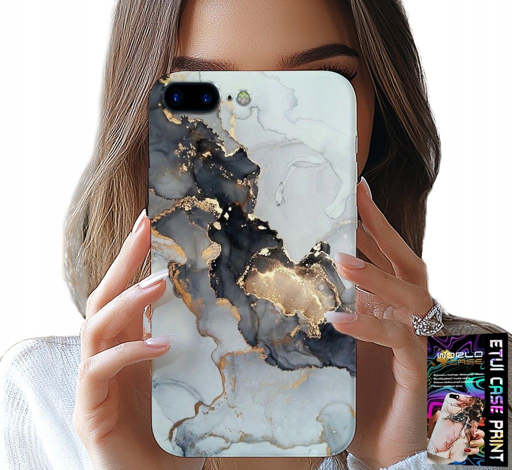 Fall Für Iphone ( 7 Plus ) - Elegante Marmor Modische Frauen Muster