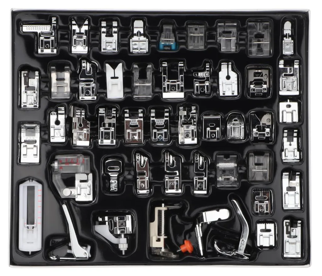 Ensemble Pieds Presseurs Universels pour Machine à Coudre (Set 48 Pièces)