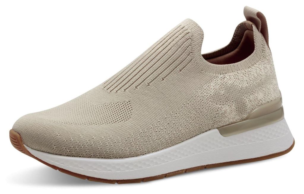 Tamaris Sportliche Slipper Damen 31393736303337 Beige 40 EU