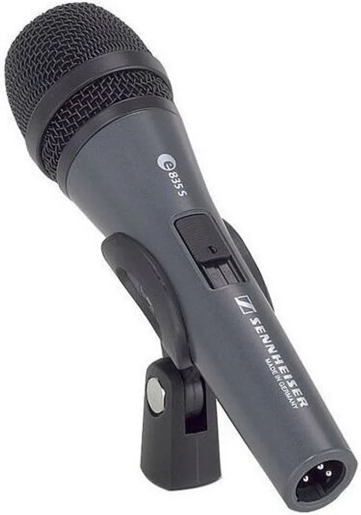 Microphone cardioïde Sennheiser E 835-S avec interrupteur silencieux - 7