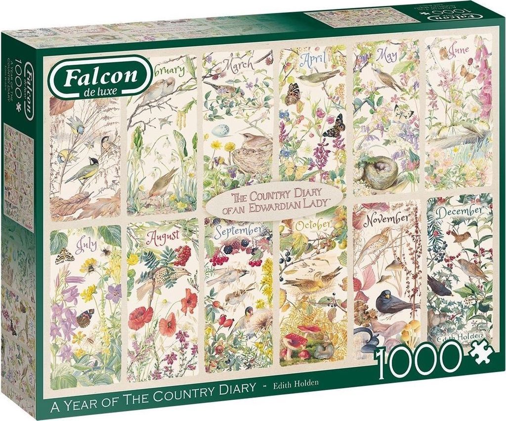 puzzle A Year of The Country 1000 Teile
