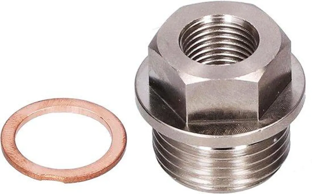 Adaptateur 1/8 NPT anti-fuite pour Capteur Pression avec Joint Inclus