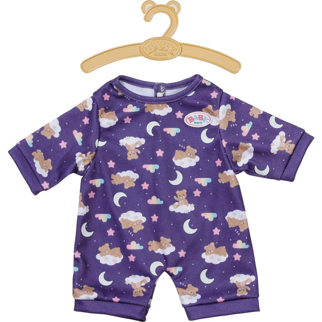 Zapf BABY born Teddy Schlafanzug Glow in the Dark 836484 Zdjęcie produktu 