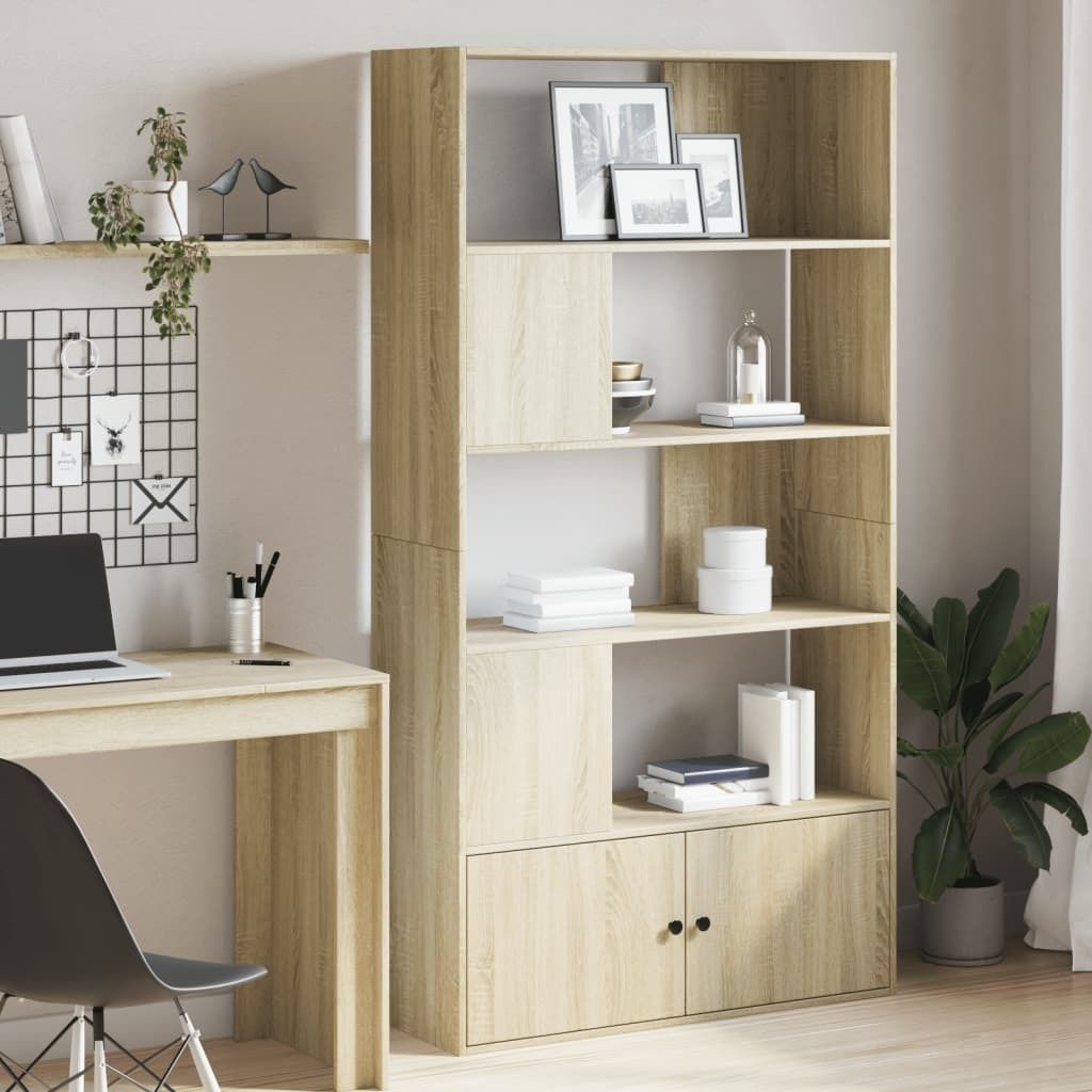 Maison Exclusive - Bücherregal Sonoma-Eiche 100x36x189 cm Holzwerkstoff