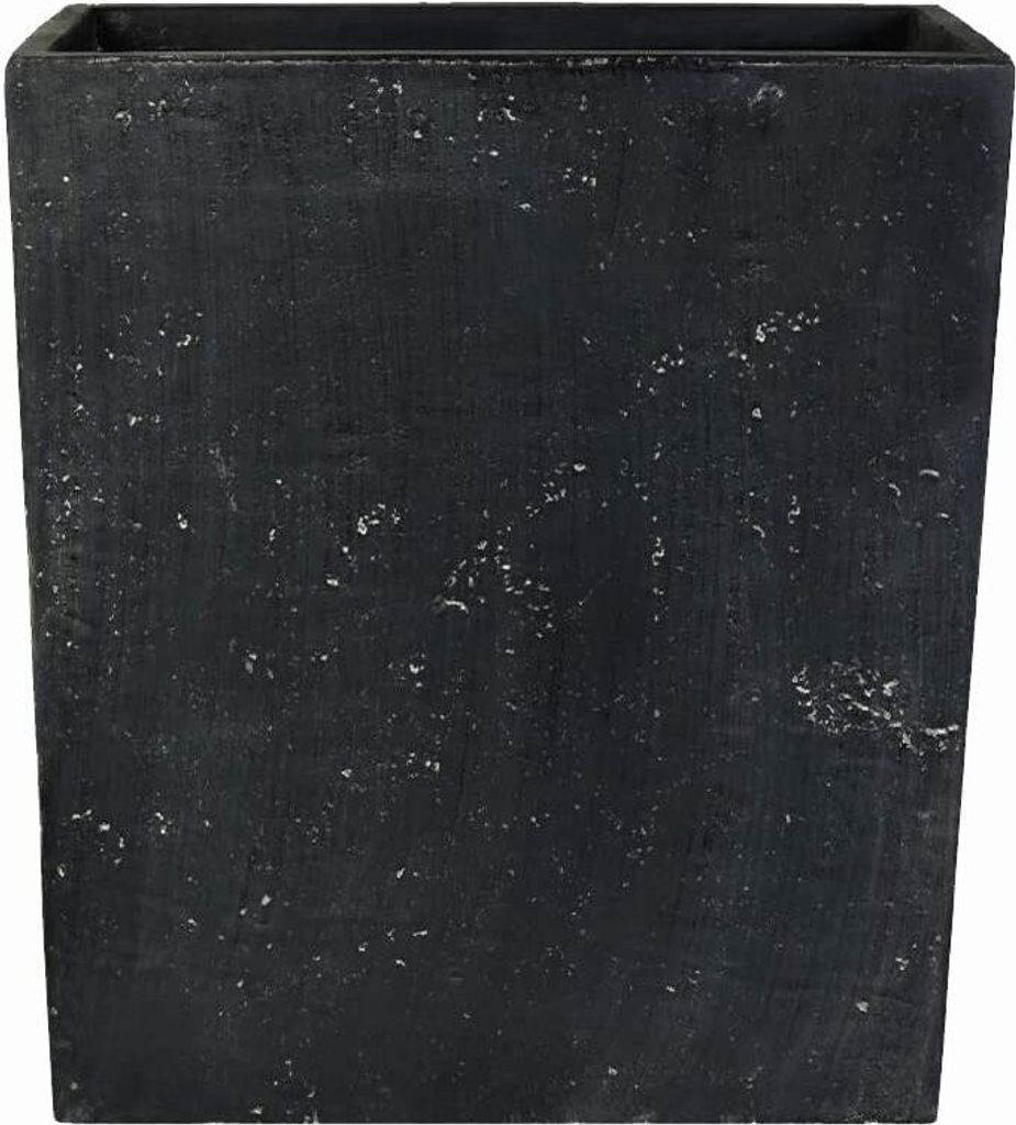 KÖHKO Blumenkübel Raumteiler aus Fieberglas übertöpfe Pflanzkübel für Innen und Draußen 65x30x80 cm dunkelgrau