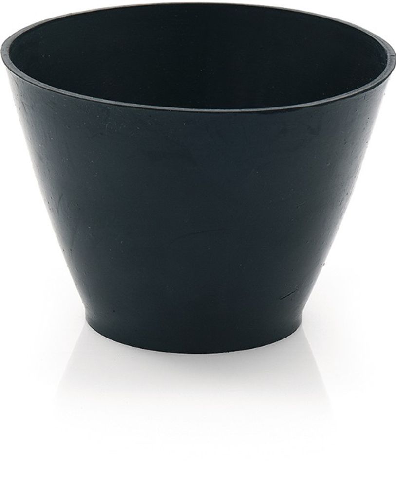 PVC-Gipsbecher schwarz Gr.2 konisch Pariere