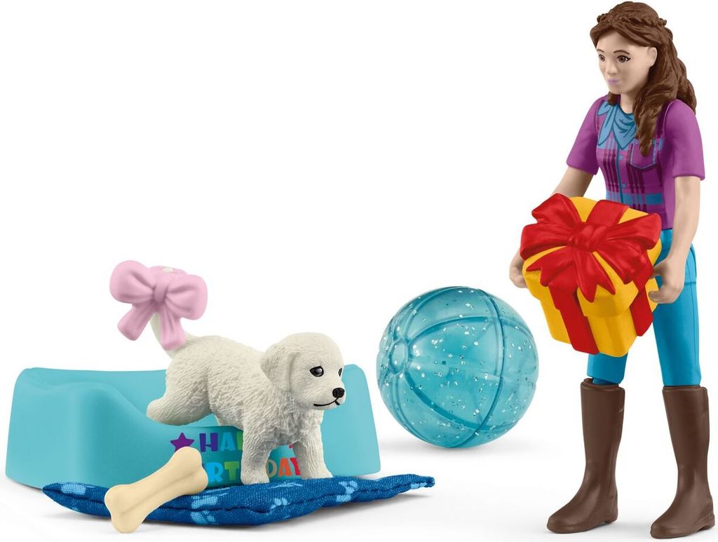 schleich HORSE CLUB Geburtstagsfeier mit Lisa, Tier, Horses, Pocket Sets, 5 Jahr(e), Mehrfarbig