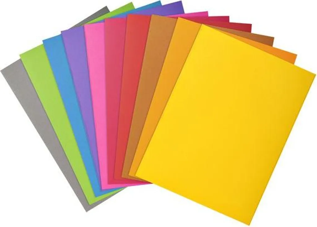 Exacompta Chemise à rabats ROCK'S A4 80g assorties lot de 100 pièces
