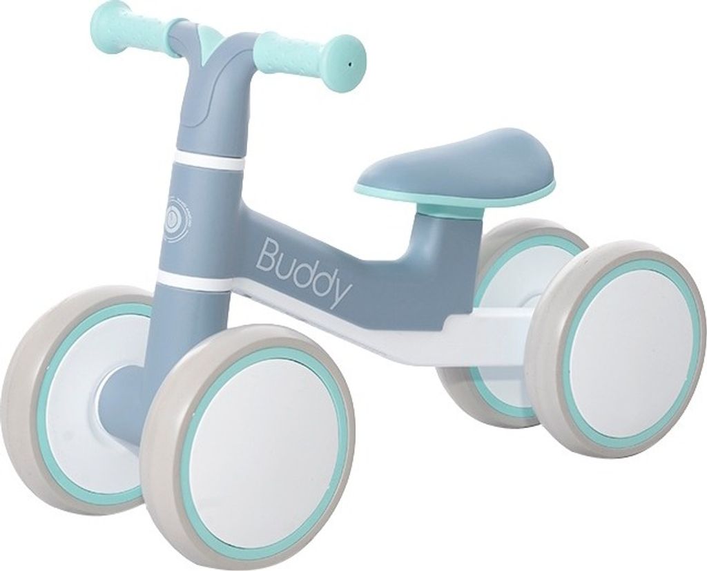 Lorelli Buddy 2-in-1 Laufrad & Rutschfahrzeug – leicht, 4 EVA-Räder, ab 12–36 Monaten, bis 20 kg, Balance Bike für Jungen & Mädchen