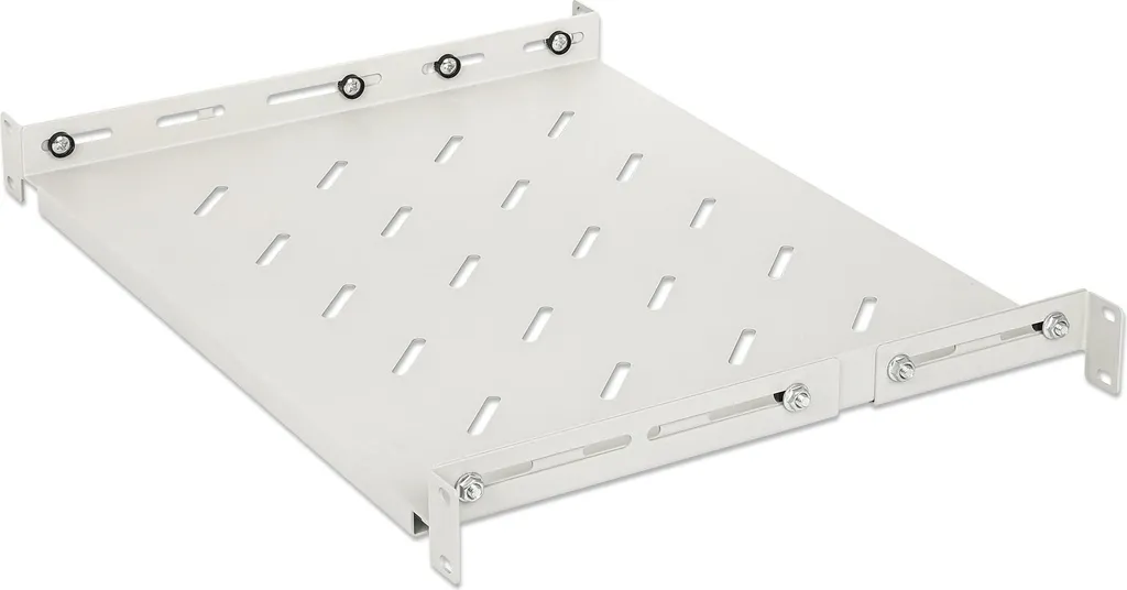 Mensola Rack 1U Intellinet 713726 Grigio per Armadi 600mm Profondi