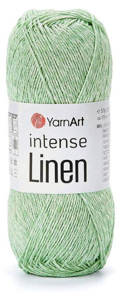 YarnArt Intense Linen 4124 Pistazie – Sommergarn Produktbild 