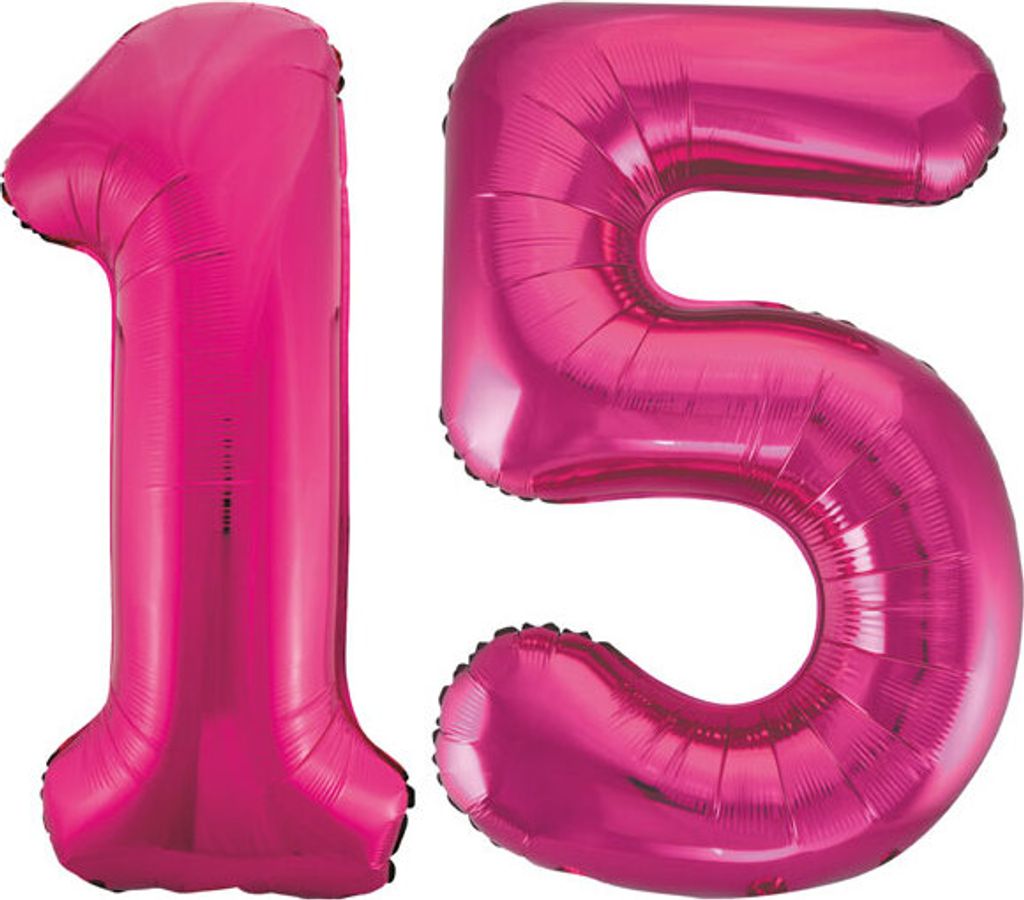 XXL Folienballon Zahl bunt Geburtstag Jubiläum Zahlenballon Riesenfolienballon Geburtstagsdeko