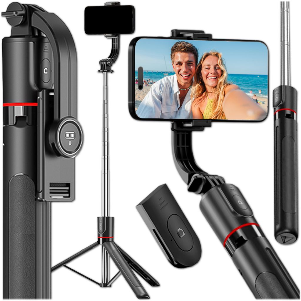 KRUMAD Handy Stativ mit Selfie Stick 170 cm – Produktbild 