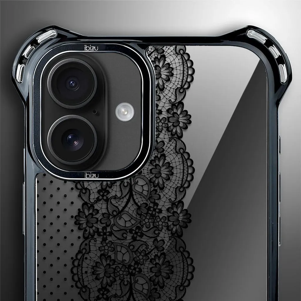 Coque MagSafe iPhone 16 Plus ultra résistante Ornamental Lace - 5