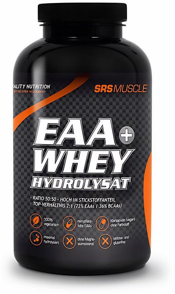 SRS EAA + Whey HYDROLYSAT - 180 Kapseln pro Dose Produktbild 