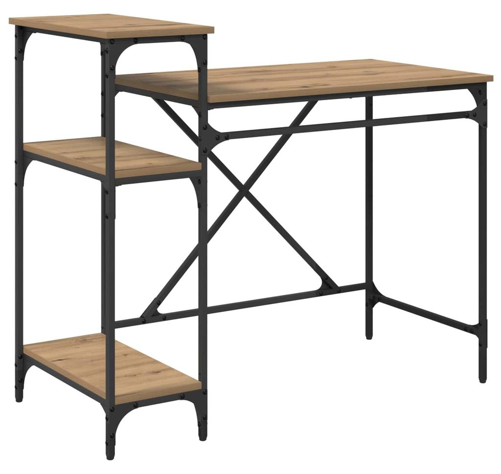 vidaXL Schreibtisch Artisan-Eiche 105 x 50 x 90 cm Holzwerkstoff
