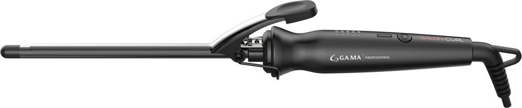 GA.MA Lockenstab 9mm Schwarz Keramik und Titanium Sofortige Erwärmung