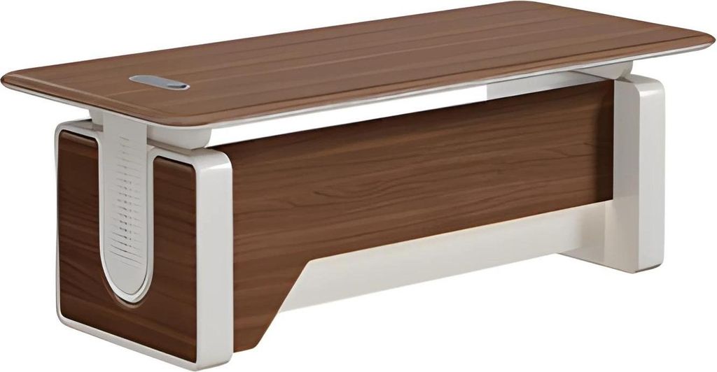 Schreibtisch Büro Tisch 180x80x75 cm modern Holz Arbeitszimmer