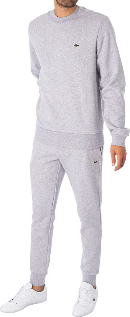 Lacoste Sweatshirt aus gebürsteter Baumwolle, Grau L Produktbild 14