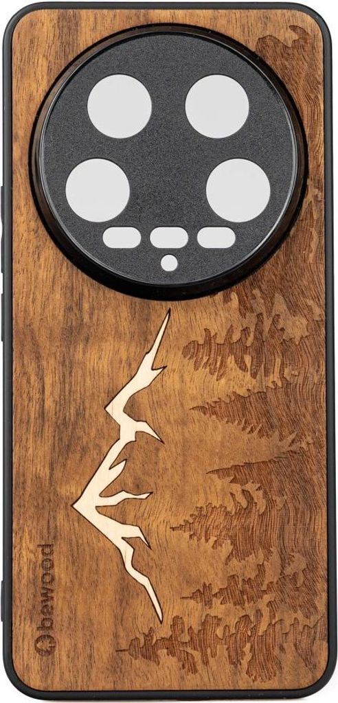 Bewood Holzhülle für Xiaomi 14 Ultra MOUNTAINS IMBUIA