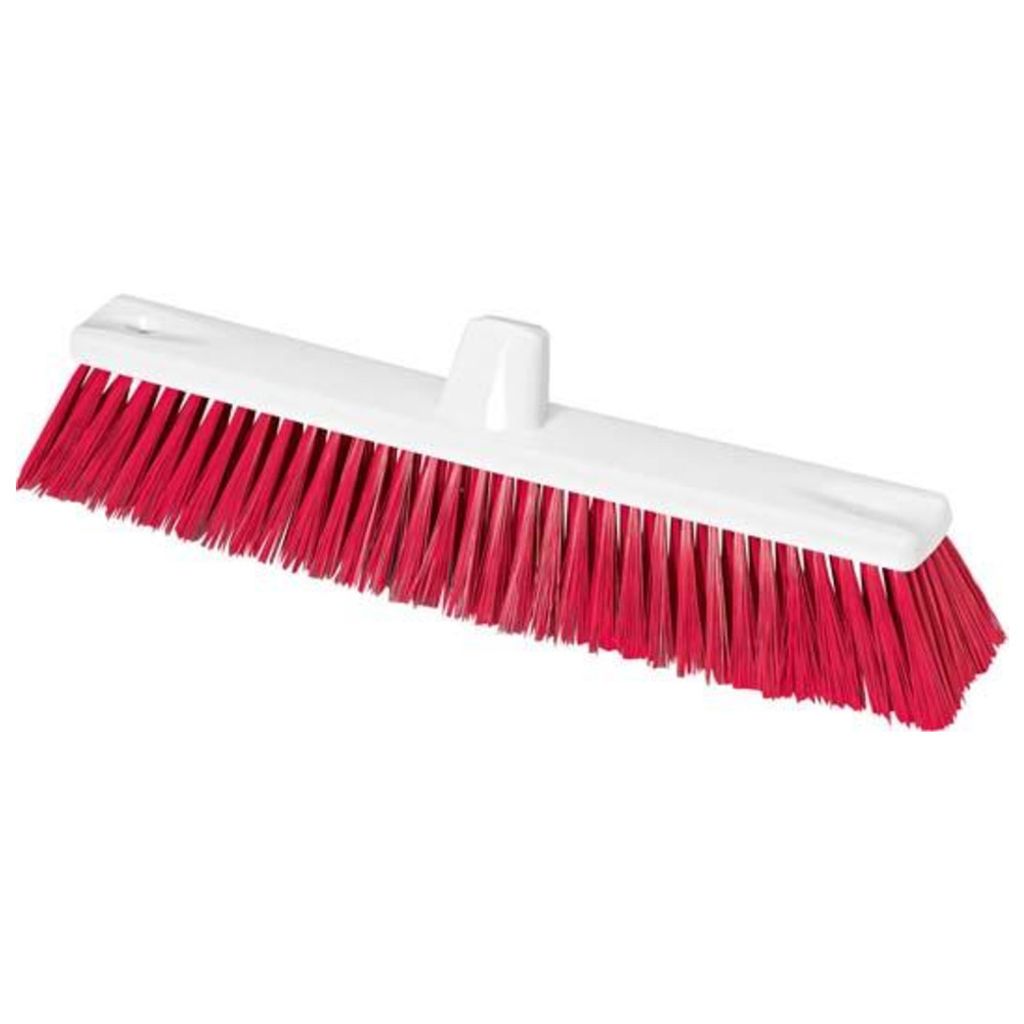Nölle HACCP-Großflächenbesen 45 cm D0,50 mm, rot