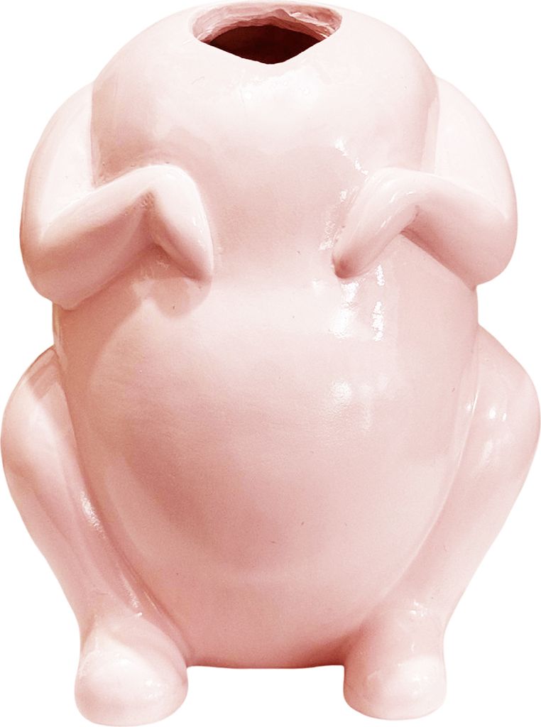 Truthahnvase, Kunstharz, Truthahn-Übertopf, Blumenvase, Thanksgiving-Desktop-Figur für Hochzeit, Esstisch, Wohnzimmer, Büro-Dekor