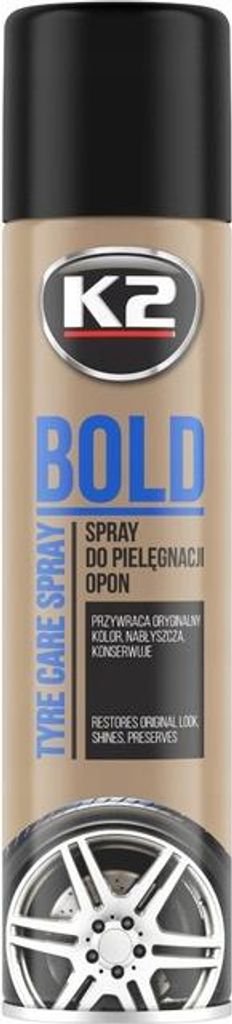 BOLD Spray per la cura e la brillantezza dei pneumatici, Immagine del prodotto 