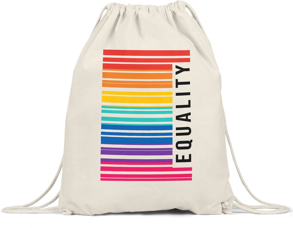 LGBT Equality Tasse Regenbogen Barcode LGBT Gay LGBTQ Pride Queer Homouell CSD Pride Week Turnbeutel Gymsack