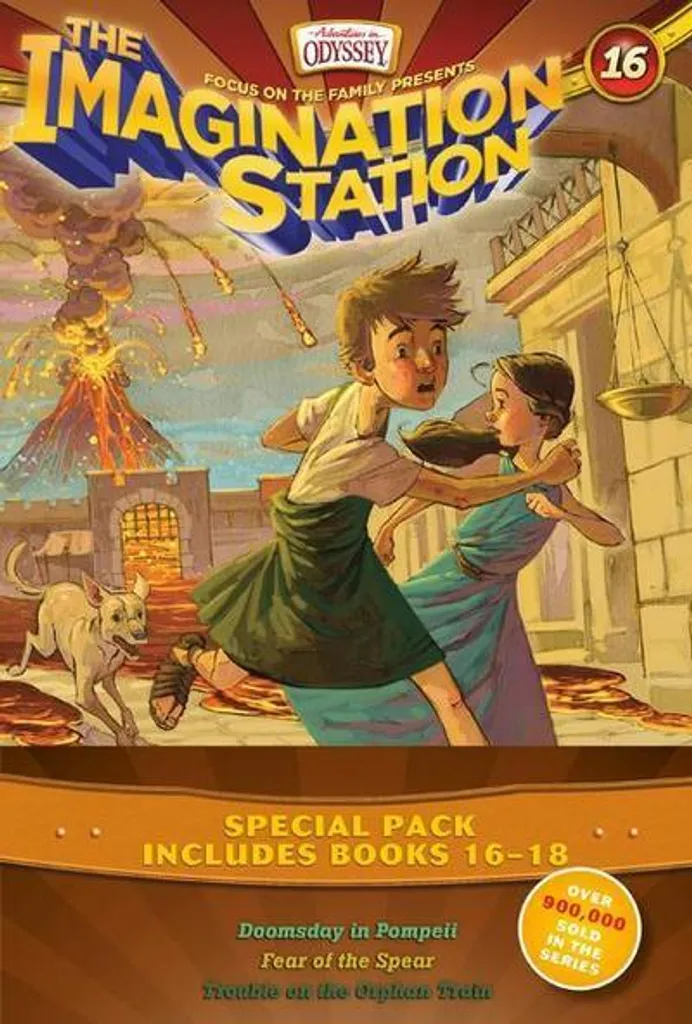 Série de Livres Jeunesse Imagination Station Lot de 3 Tomes Illustrés