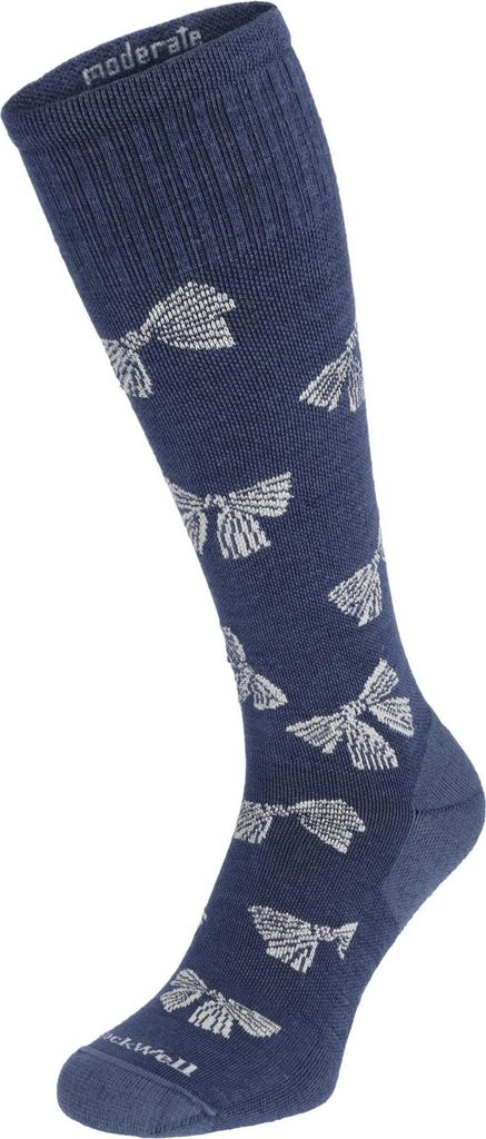 Sockwell Bows Damen Kompressionsstrümpfe 15-20 mmHg Denim Größe 35-38