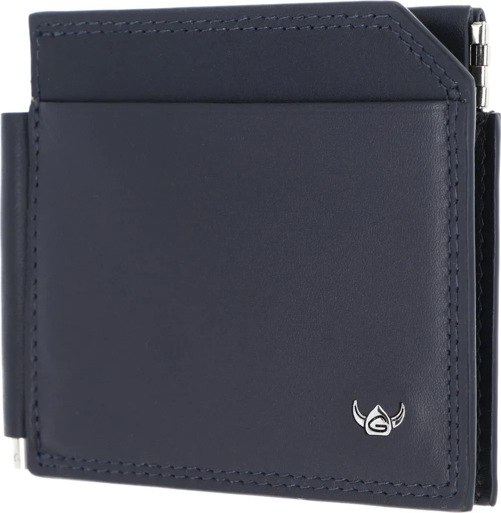 Porte-cartes Pince à Billets Golden Head Polo Cuir : Fin et Compact