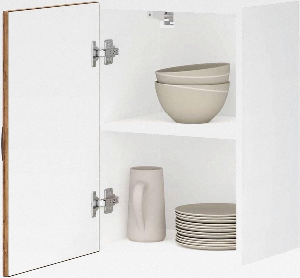 Küchen-Hängeschrank Kalmar Altholz-Optik Holzwerkstoff Hängeschrank für Badezimmer Küche Wäscheraum