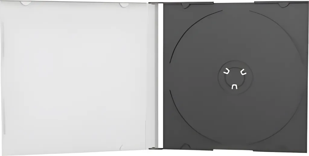 MediaRange Boîtier SlimCase noir 100pcs - Protection disque compacte - 2