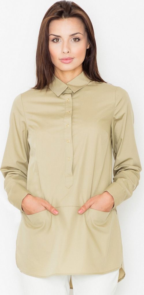 Figl Hemd für Frauen Kuld M493 olive M