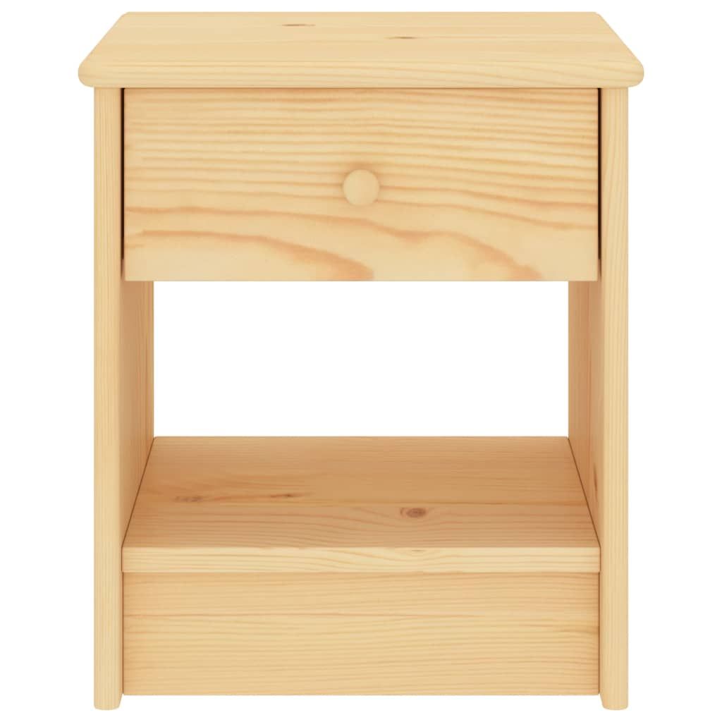 Nachttisch Helles Holz