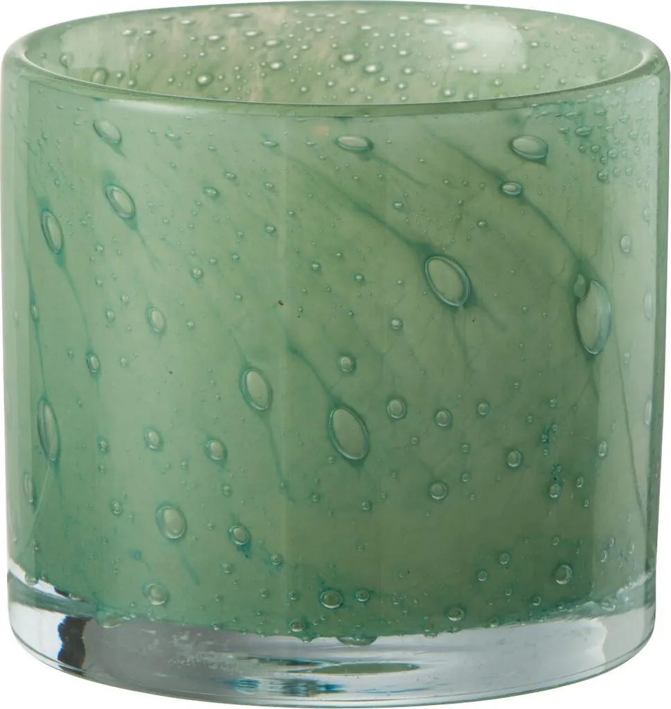 Petit Photophore Jade Vert J-Line - Créer une Ambiance Zen à la Maison