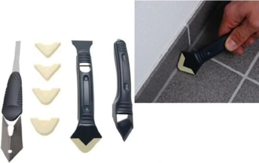 Kit pour joints silicone salle de bain KRAFTMANN 85200 set de 8 outils