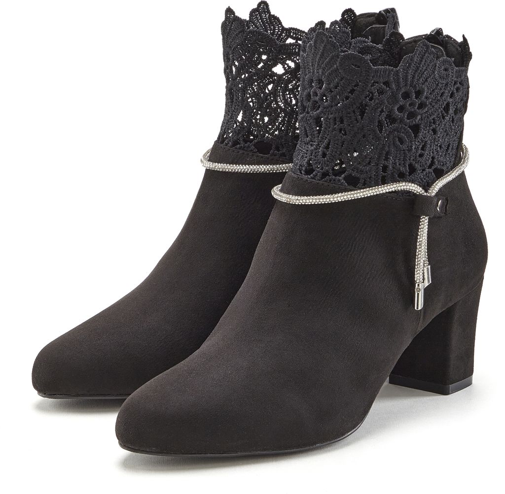 LASCANA Stiefelette schwarz Größe 36