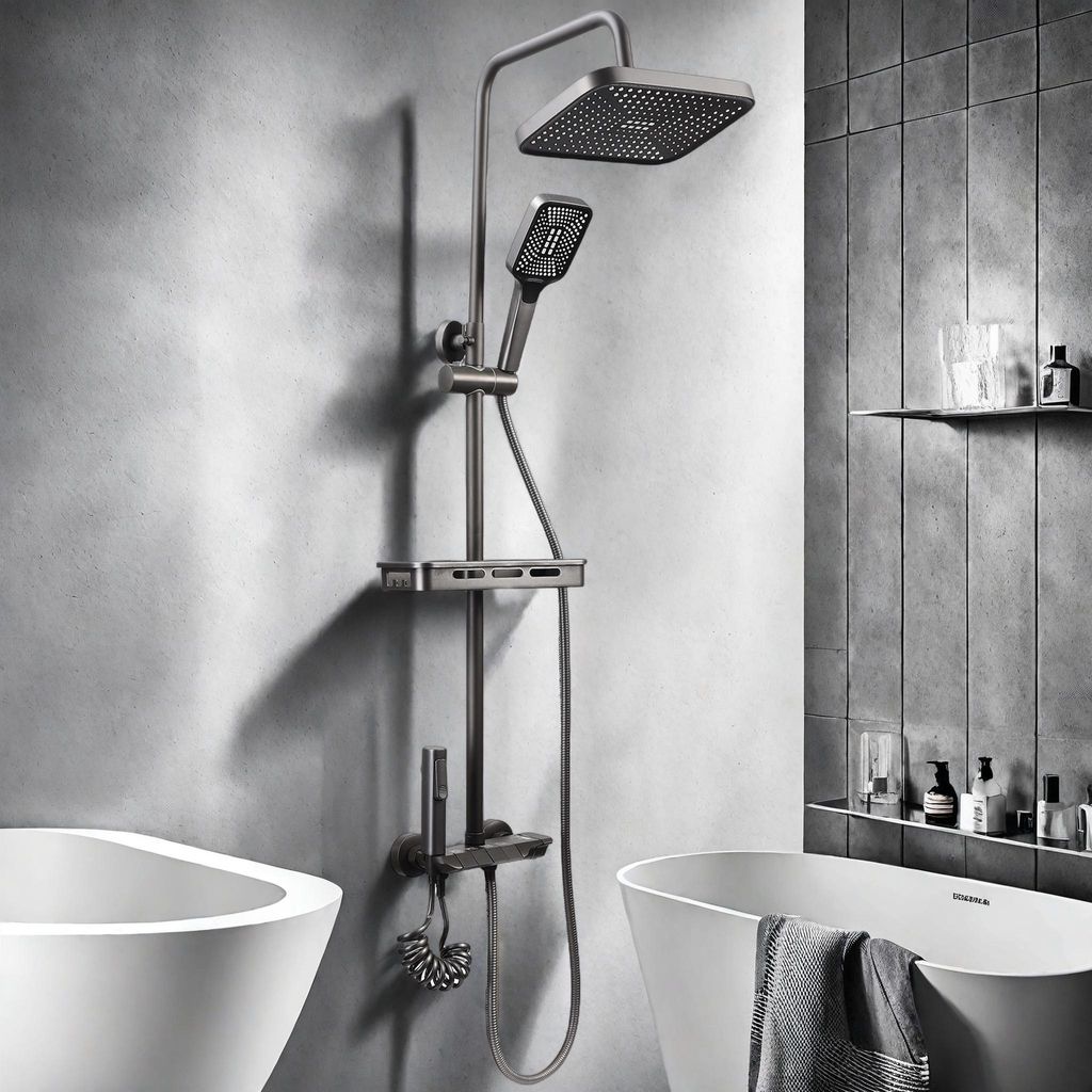 Set doccia Fortuna Lai con rubinetteria, sistema doccia con Immagine del prodotto 